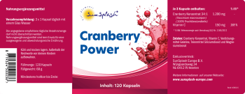SunSplash Cranberry Power