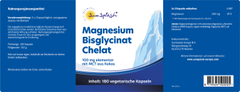 SunSplash Magnesium Bisglycinat Chelat *NEU*