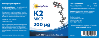SunSplash K2 MK-7 200 mcg *NEU*