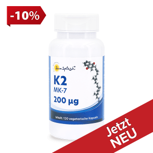 SunSplash K2 MK-7 200 mcg *NEU*